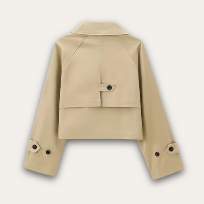 Elegante Damen Trenchcoat Klassisch Chic - IdealeKleiden