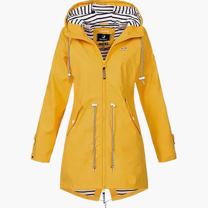 Waterproof Rain Jacket with Hood for Outdoors