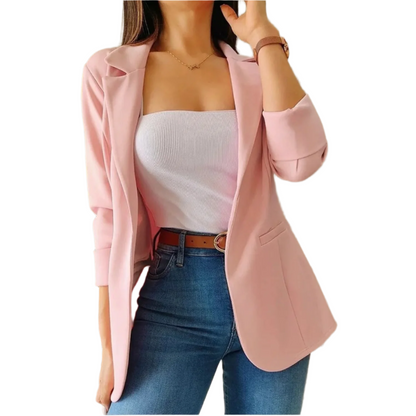 Stylish Women's Blazer Vintage Look
