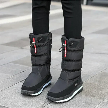Women's Winter Boots Snow Black