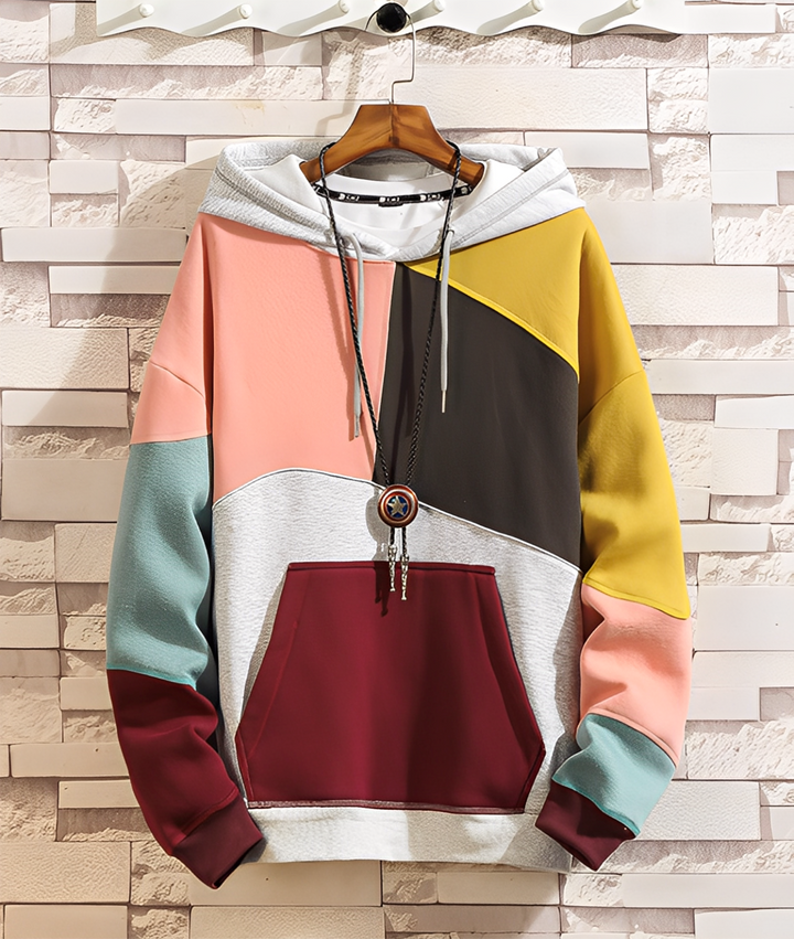 Colorful Hoodie Men Casual