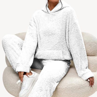 Women's Fleece Tracksuit Comfortable Sporty