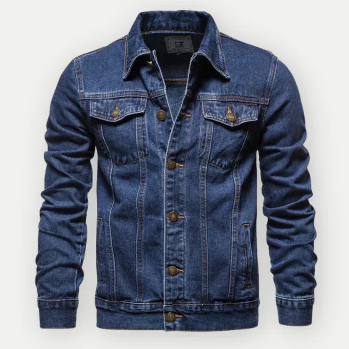Fashionable Men's Denim Jacket