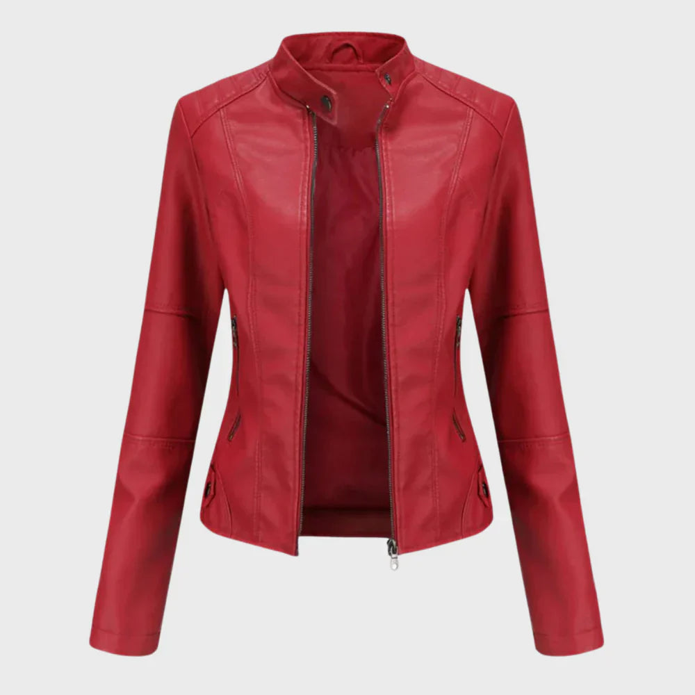 Leather Jacket Casual Trendy