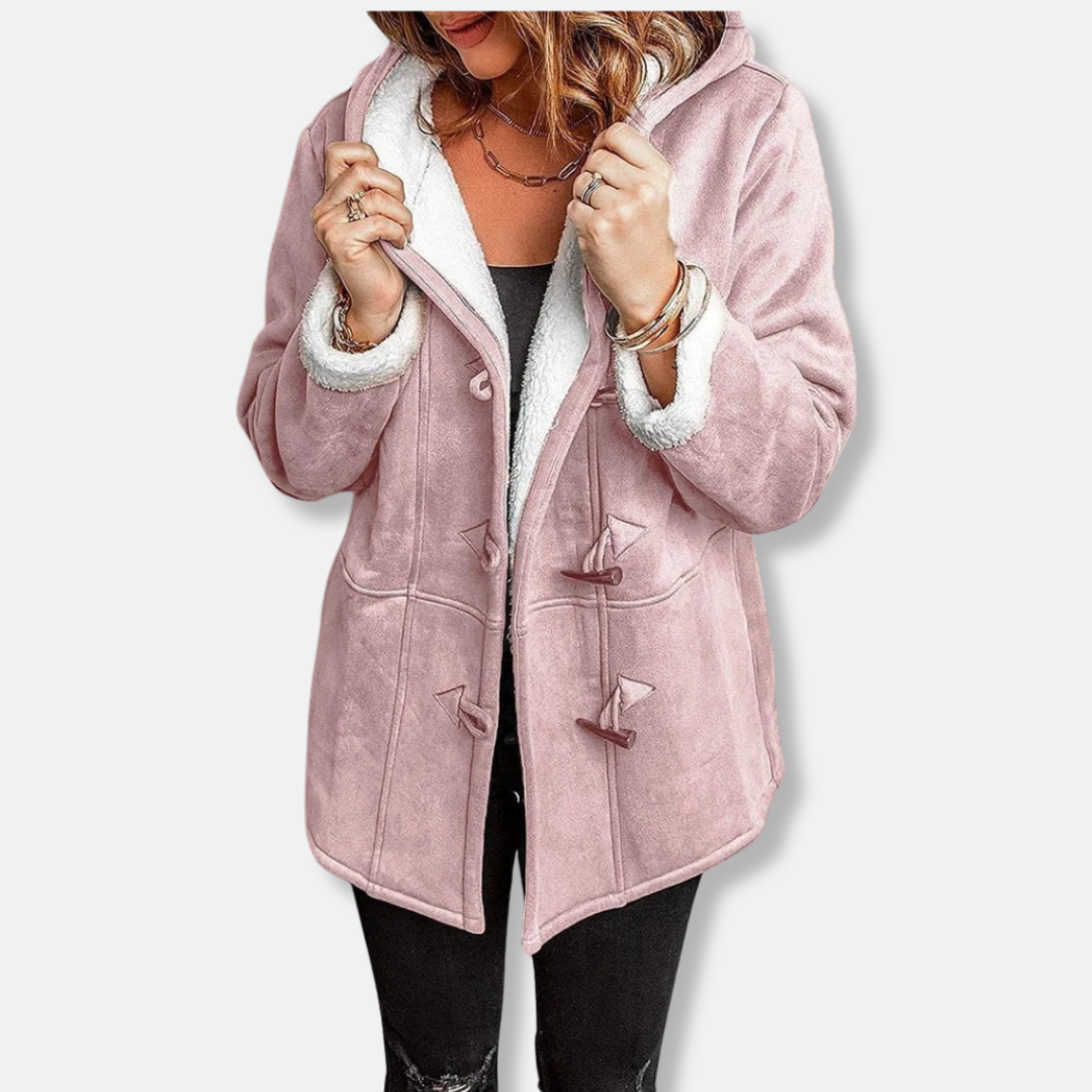 Snuggle Fleece Jacket With Hood Plush Lining