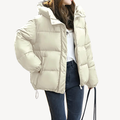 Women's Warm Puffer Hoodie