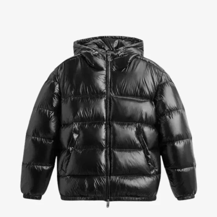 Herren Winterjacke Puffer Style Warm Isoliert - IdealeKleiden