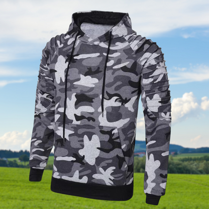 Tarnpullover Camo Kapuze - IdealeKleiden