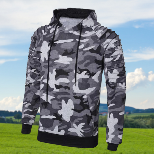 Tarnpullover Camo Kapuze - IdealeKleiden