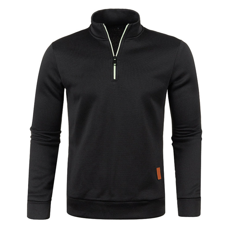 Soft Knit Sweater Women's Pullover with Polo Collar