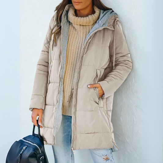 Leichte Winterjacke Mit Kapuze - IdealeKleiden