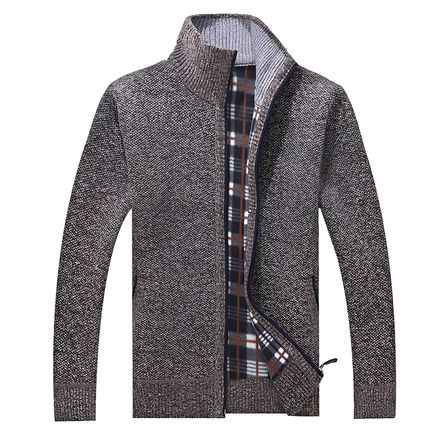 Stylish Men's Cardigan Soft Fleece