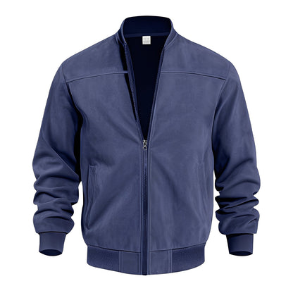 Men's Elegant Suede Leather Jacket