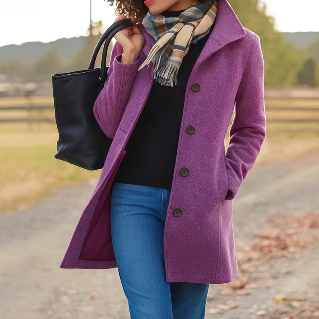 Elegant Women's Coat Modern Cut