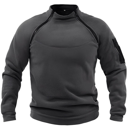 Men's Tactical Outdoor Fleece Pullover