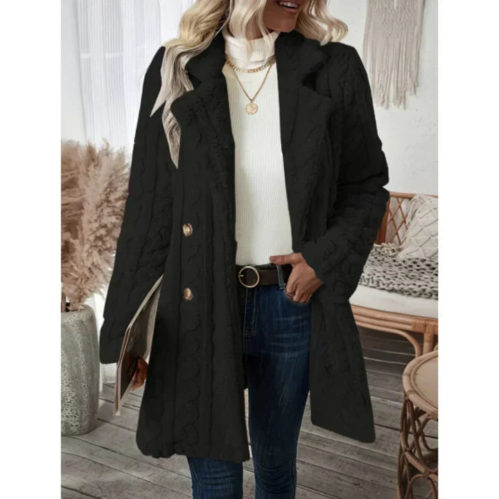 Women's Scarf Knitted Cardigan Elegance
