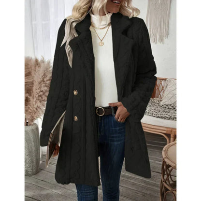 Women's Scarf Knitted Cardigan Elegance