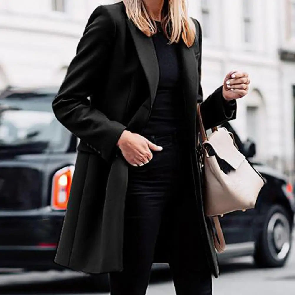 Boho Chic Women's Winter Trench Coat