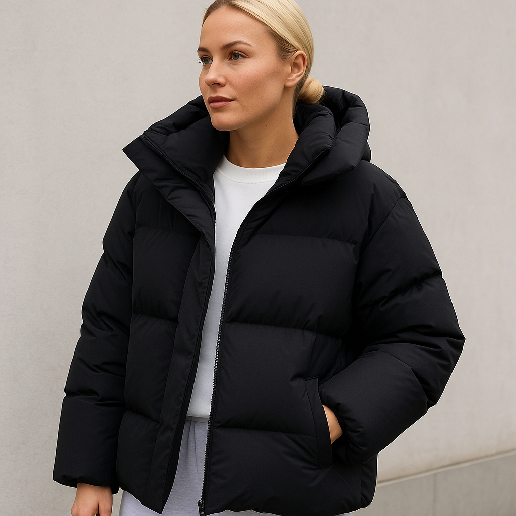 Women's Padded Winter Coat, Elegant Cut
