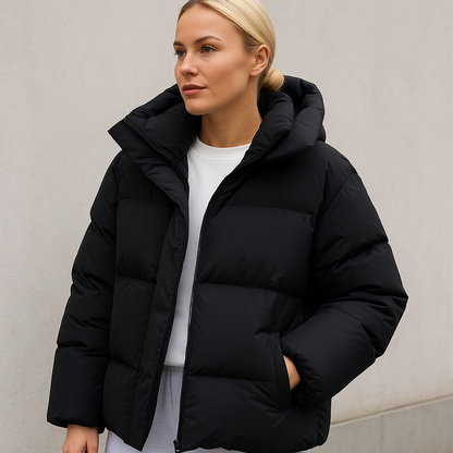Women's Padded Winter Coat, Elegant Cut
