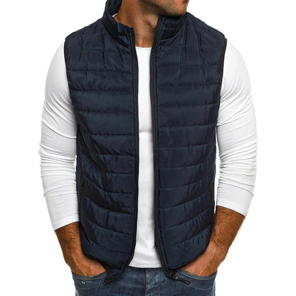 Men's Vest Elegant Quilted Modern
