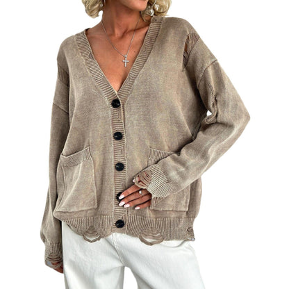 Stylish Women's Cardigan Outdoor