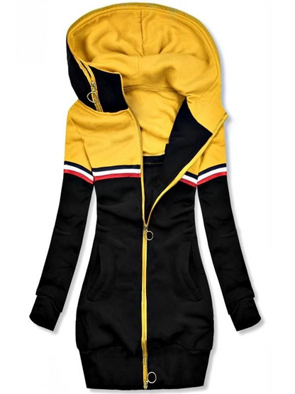 Oversized Women's Long-Sleeve Warm Sweatshirt