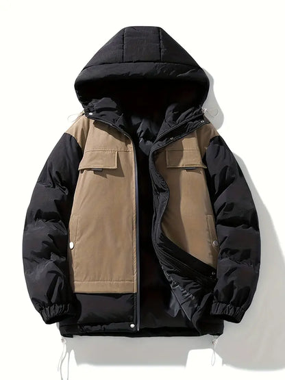 Men's Puffer Jacket Modern Slim Fit