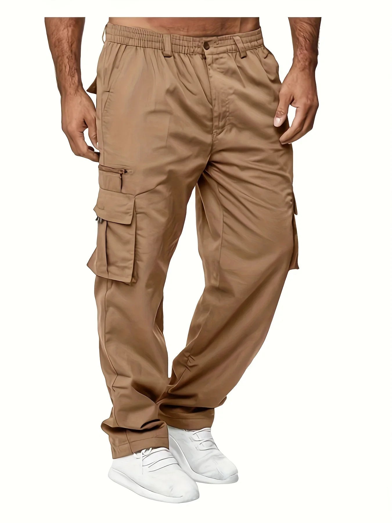 Comfortable Men's Cargo Trousers Casual Style