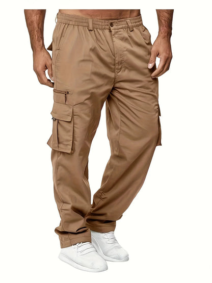 Comfortable Men's Cargo Trousers Casual Style