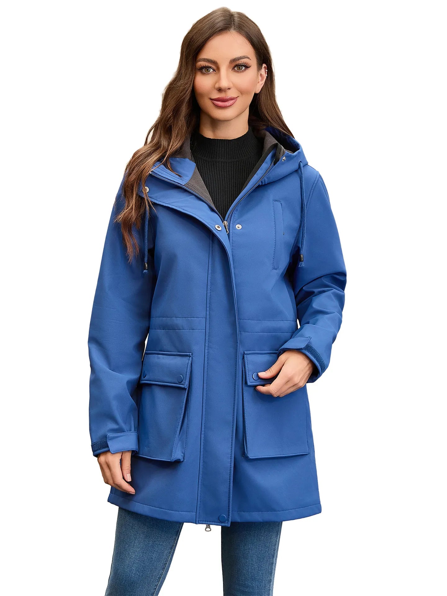 Women's Waterproof Softshell Jacket Hooded