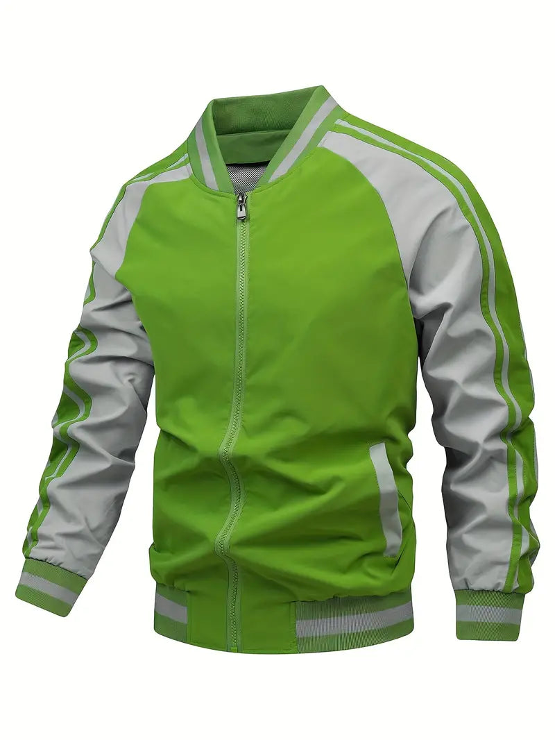 Men's Graphic Jacket Colorful Modern