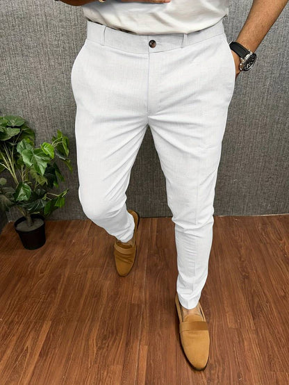Elegante Herren-Anzughose Slim Fit