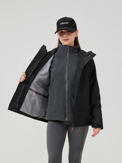 Damen Skijacke Warm Leicht Winter