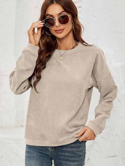 Fashionable Women's Sweatshirt Jacket