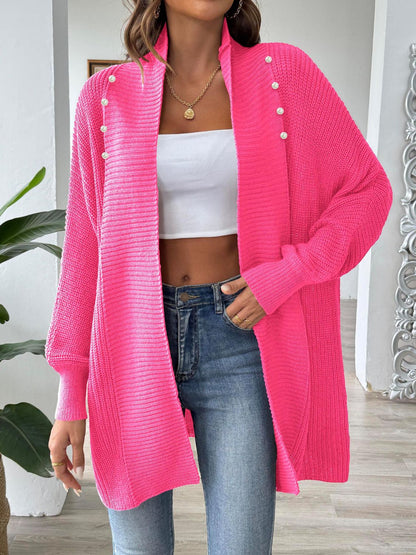 Elegante Strickjacke Damen Lockere Fit - IdealeKleiden
