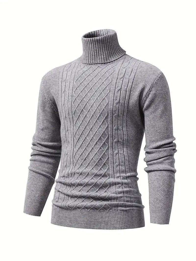 Men's Casual Turtleneck Sweater