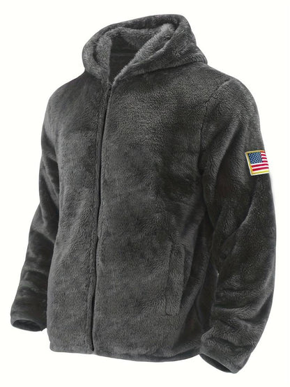 Men's Winter Jacket Warm ZIP Up American Style