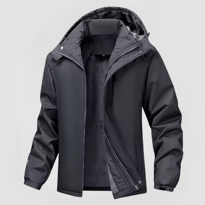 Men's Winter Parka Warm Hooded Zipper
