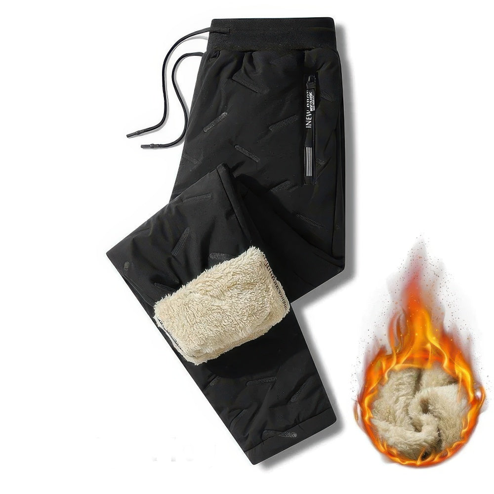Weiche Jogginghose Plüsch Fleece Gefüttert