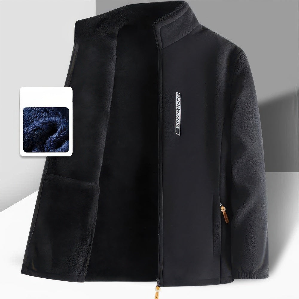Warm Winter Dress Fleece Lined Modern