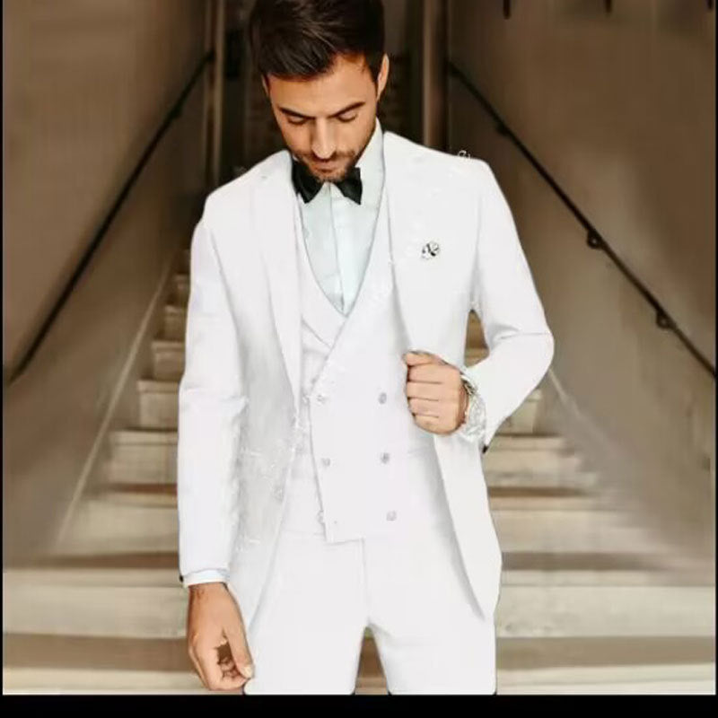Men's 3-Piece Suit Custom Made Elegant