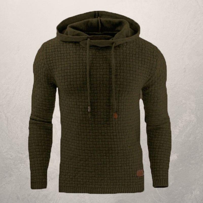 Stylish Hoodie Slim Fit Knit Pattern