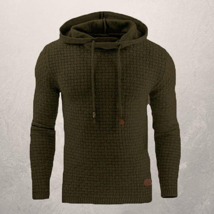 Stylish Hoodie Slim Fit Knit Pattern