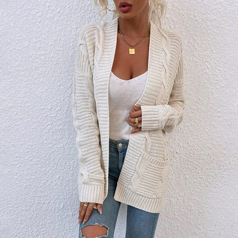 Cozy Cardigan Open Front Loose Fit