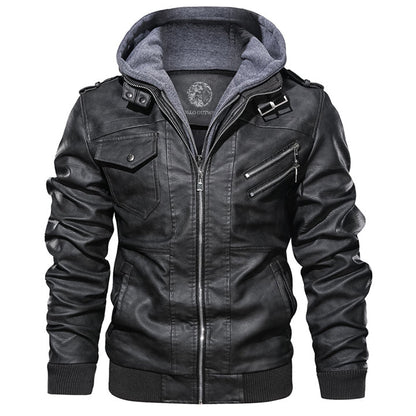 Vulcan Leather Jacket Elegant & Versatile