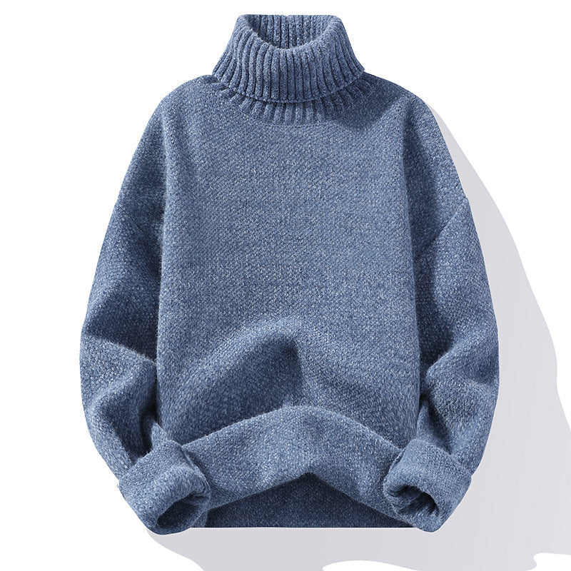 Soft Knit Turtleneck Dress