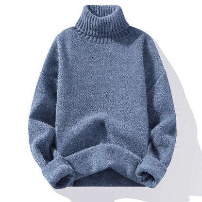Soft Knit Turtleneck Dress