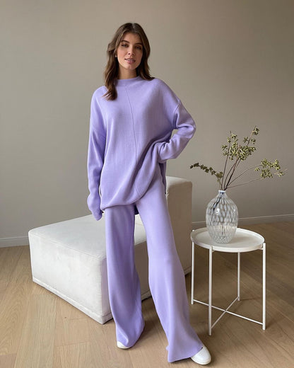 Winter Fashion Set: Warm Sweater and Pants
