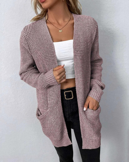 Stylish Women's Long Cardigan